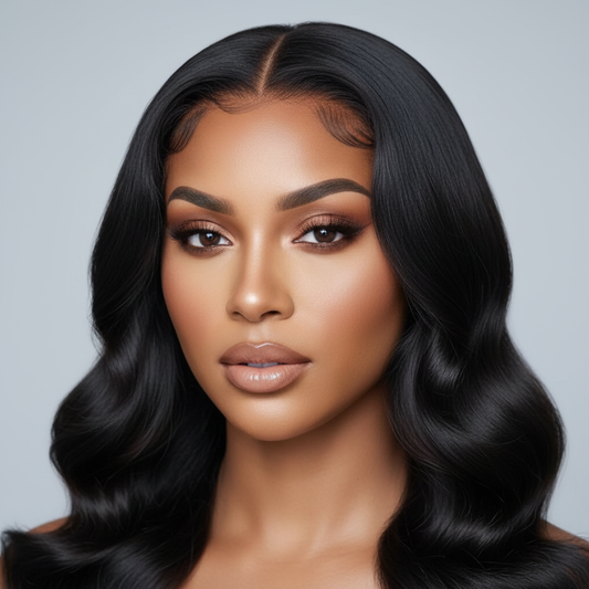 Glueless 20 Inch Closure Wig