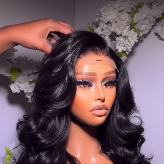 Loose Curl 22 Inch Closure Wig